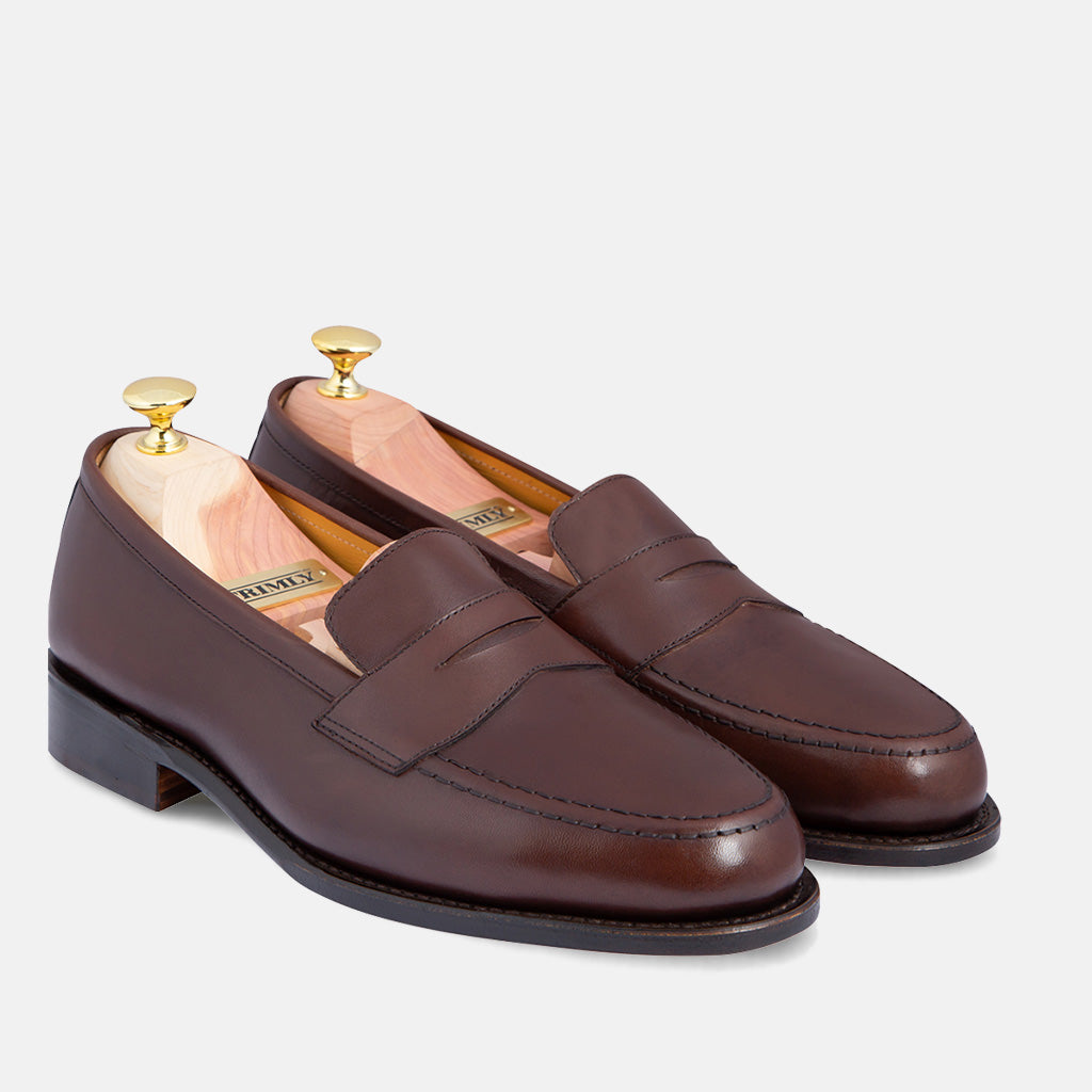 Bourke Men's Penny Loafers Dress Shoes | Thomas George Collection