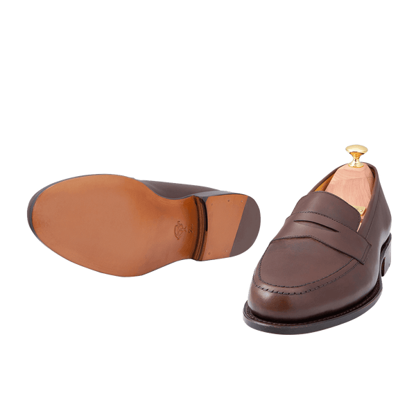 Bourke Men's Penny Loafers Dress Shoes | Thomas George Collection