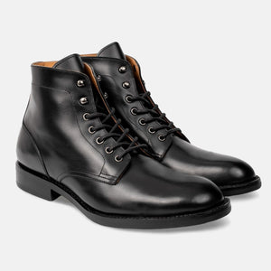 Turon Men's Service Boots - Black French Calf | Thomas George Collection