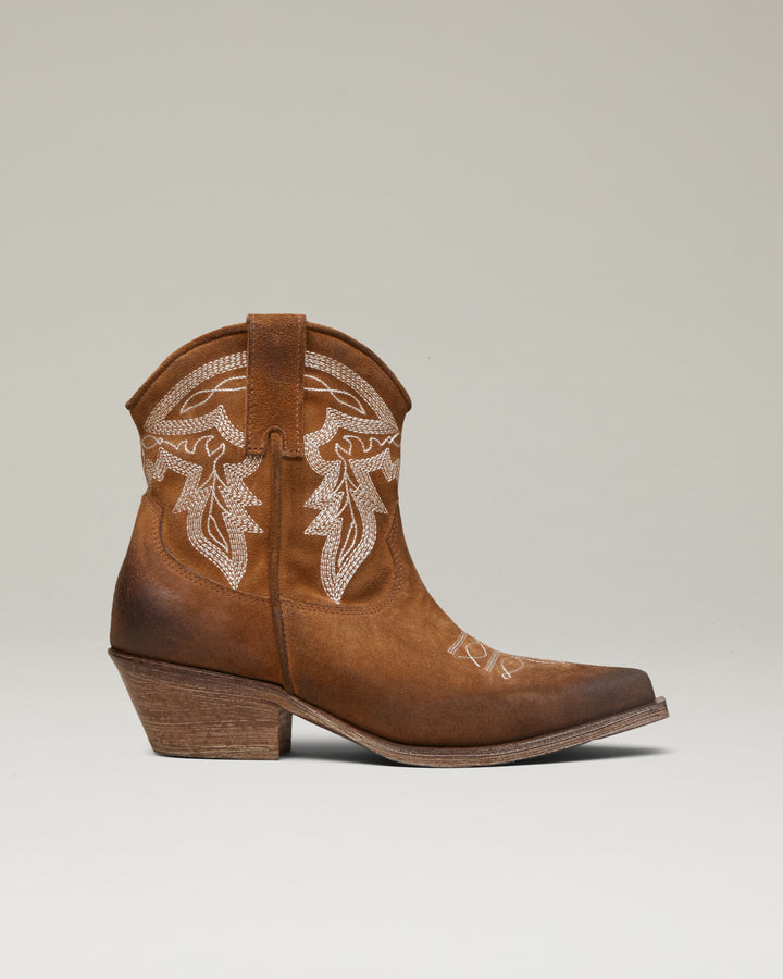flat cowboy boots no heel