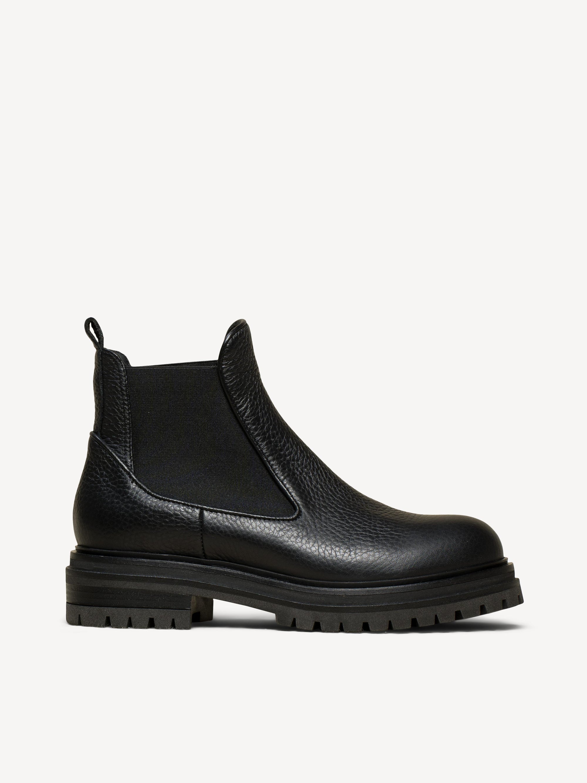 The Noemi | Italian Tumbled Leather Chelsea Boot | M.Gemi