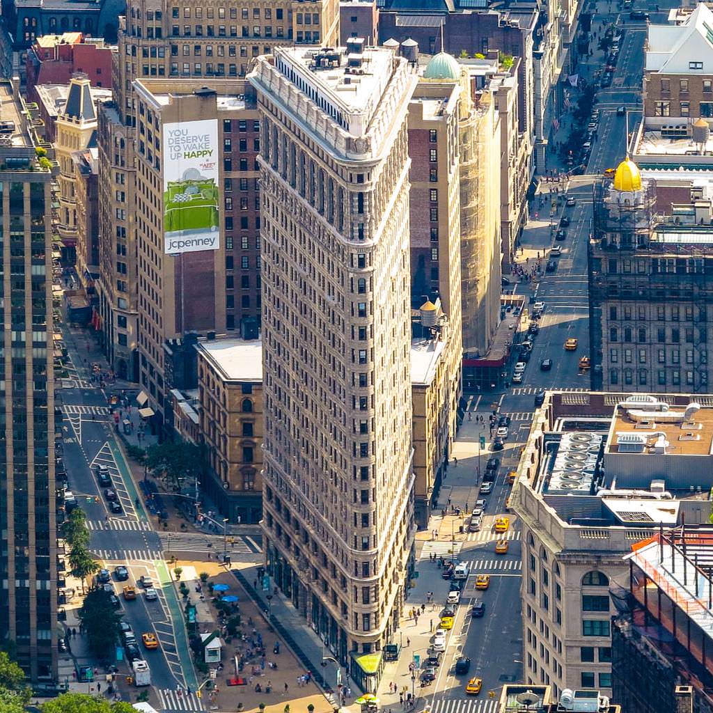 New York City Flatiron building