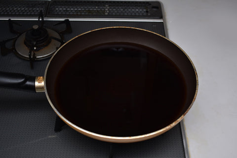 Soy sauce in chashu marinade