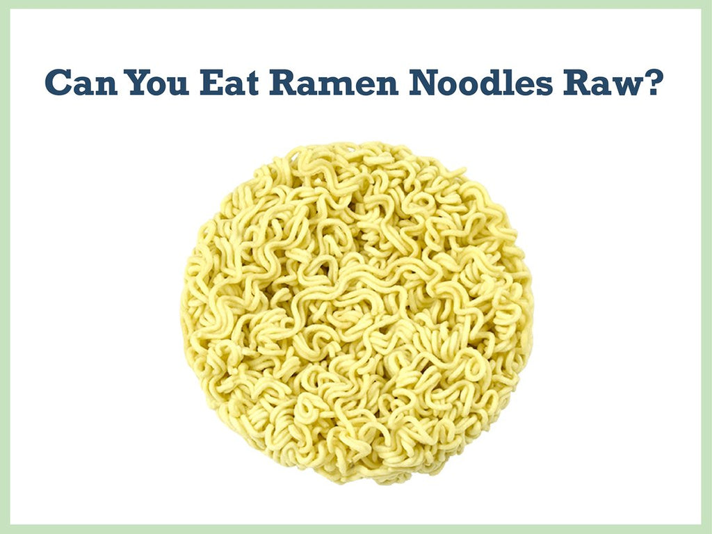 The Truth Need to Know: You Eat Raw Ramen Noodles? APEX S.K.