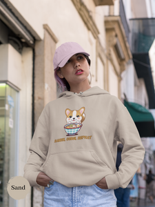 Ramen Hoodie: Ramen, Corgi, Repeat - Cute Corgi Ramen Sweatshirt for Foodie and Dog Lovers