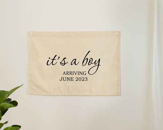 Color Name Canvas Banner