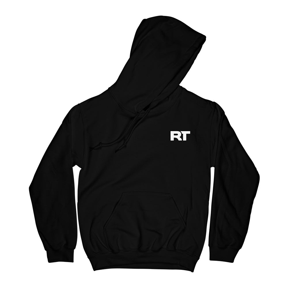RT GLITCH HOODIE (BLACK) – Reaction Time | Official Website