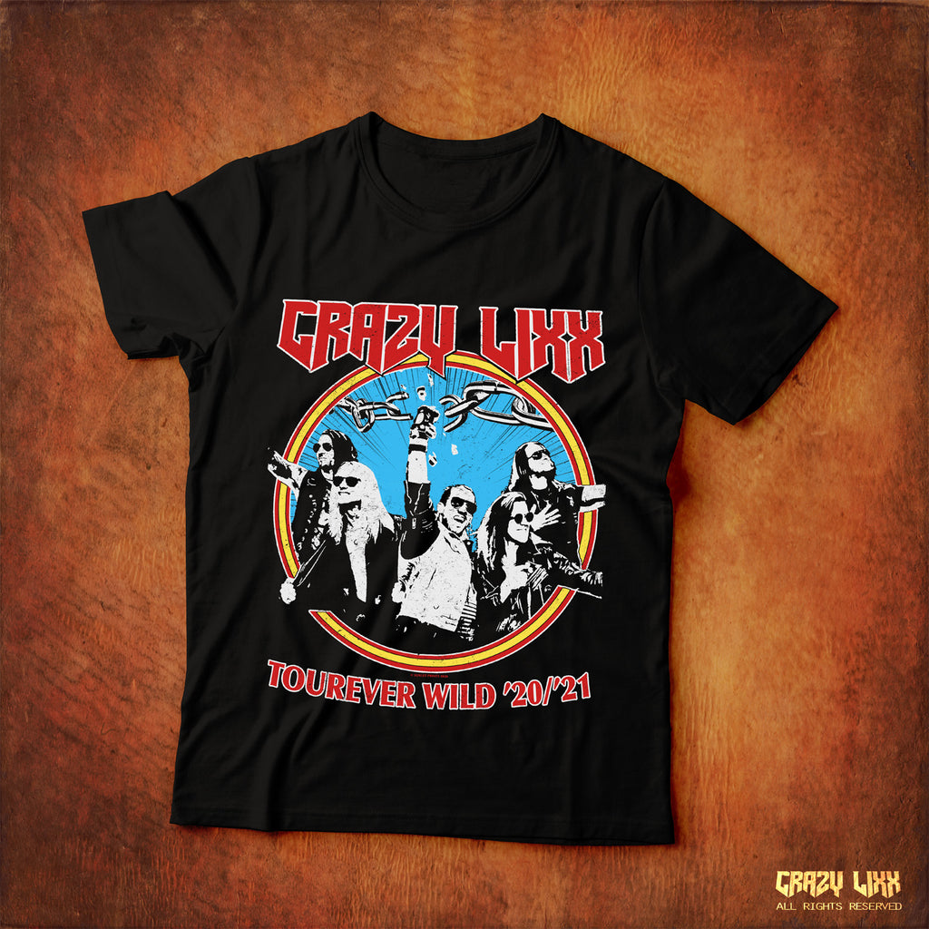 Tourever Wild - Black T-shirt | Crazy Lixx Online
