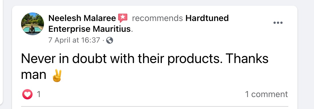 hardtuned mauritius reviews 