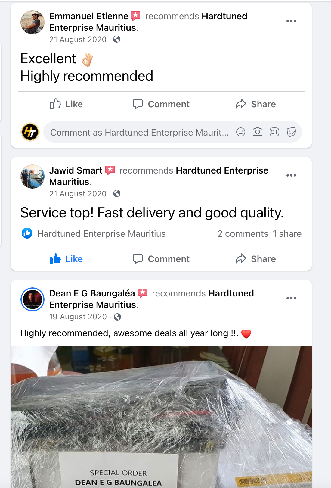 Hardtuned Mauritius Reviews 