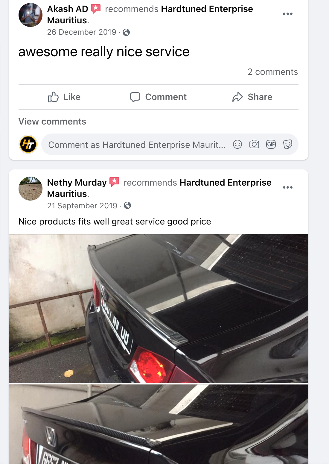 Hardtuned Mauritius Reviews 