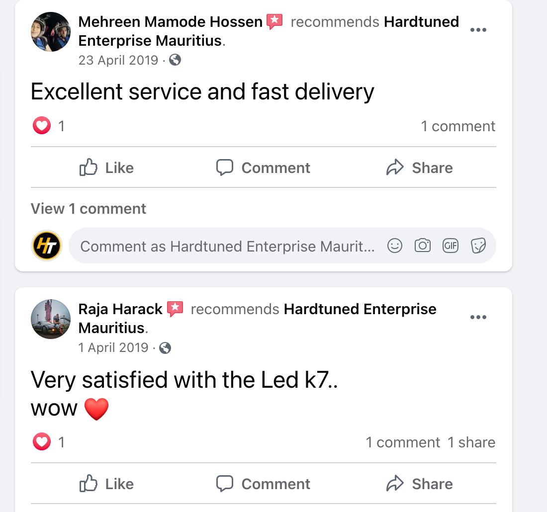 Hardtuned Mauritius Reviews 