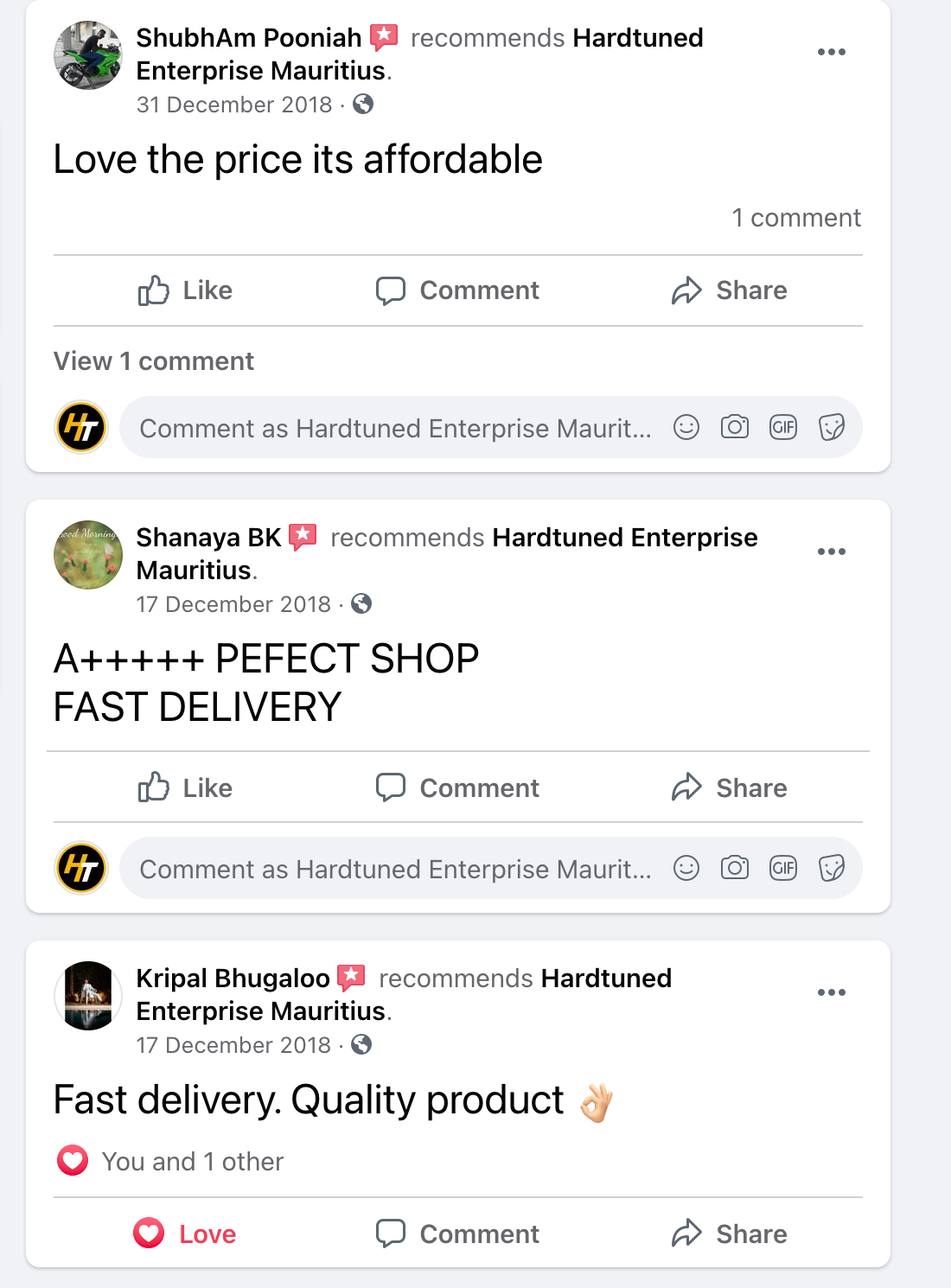 Hardtuned Mauritius Reviews 