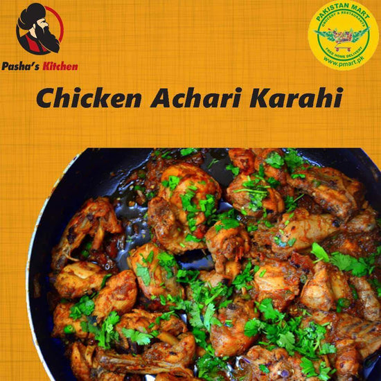 Pasha S Kitchen Chicken Achari Karahi