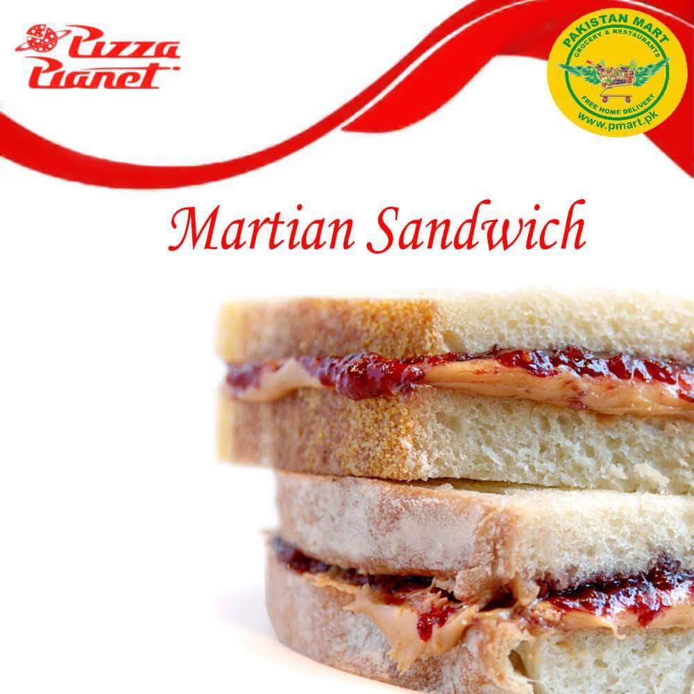 Pizza Planet Martian Sandwich