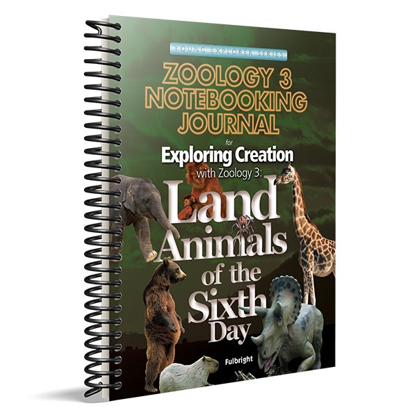 Exploring Creation with Zoology 3 -Notebooking Journal - Young Explorer Series (Used-Like New) - Little Green Schoolhouse Books