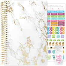 Load image into Gallery viewer, 2023 Marble, Soft Cover Planner
