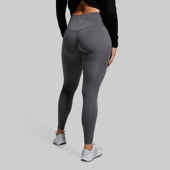 Nest Bump Women's Basics Crossover Leggings (Bamboo) - Grey Dusk – Nest  Designs