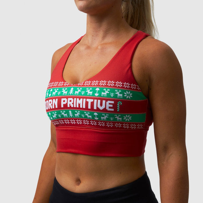 Warrior Sports Bra (Christmas Sweater)