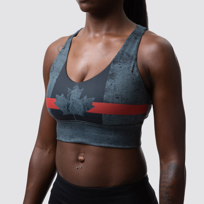 Vitality Sports Bra (Tactical Green) – bornprimitive canada