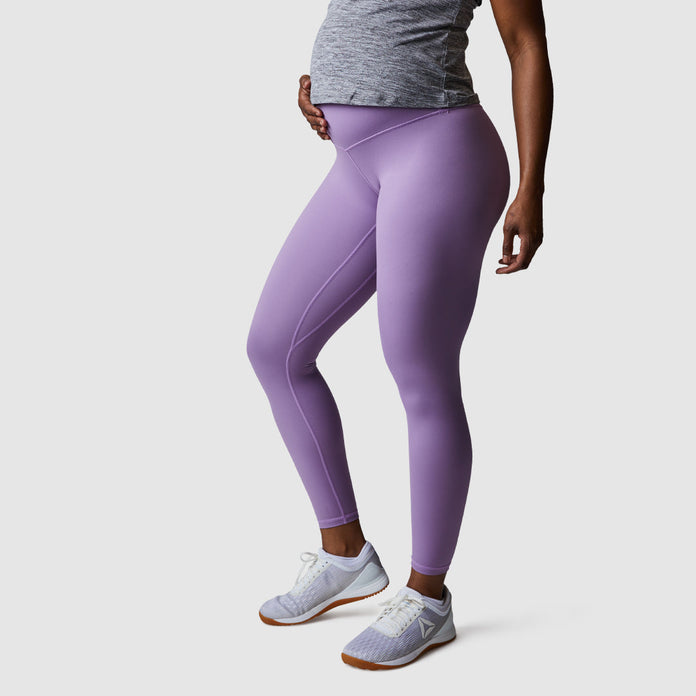 Black Pregnancy Workout Leggings  Maternity Exercise Tights –  bornprimitive canada