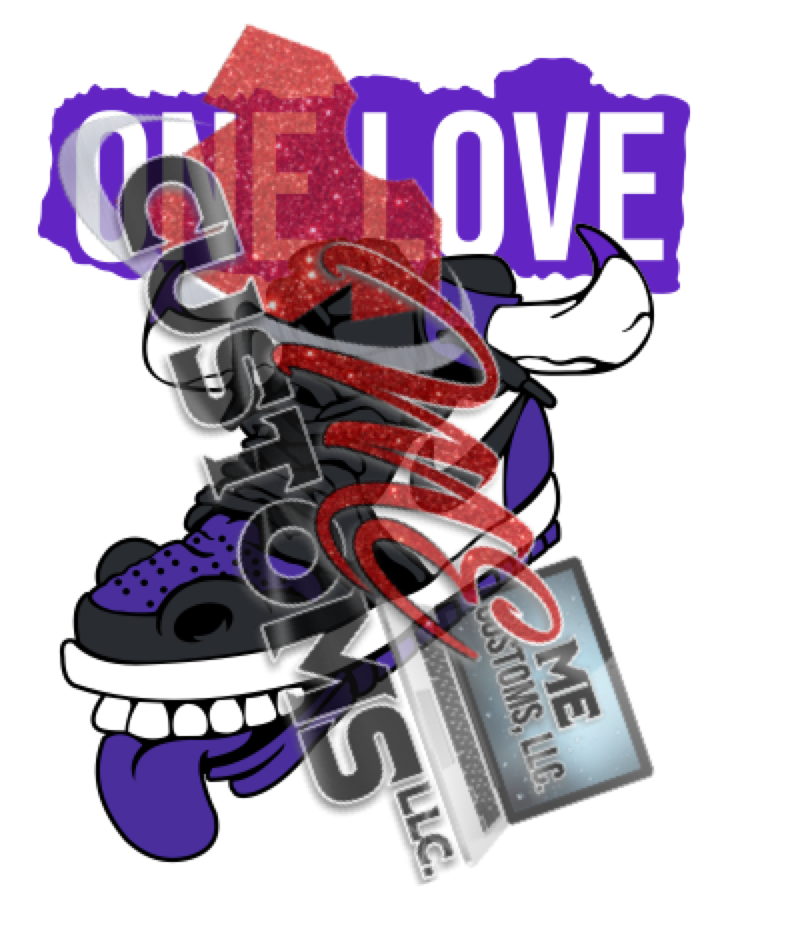 Download Sneaker One Love Svg Me Customs Llc