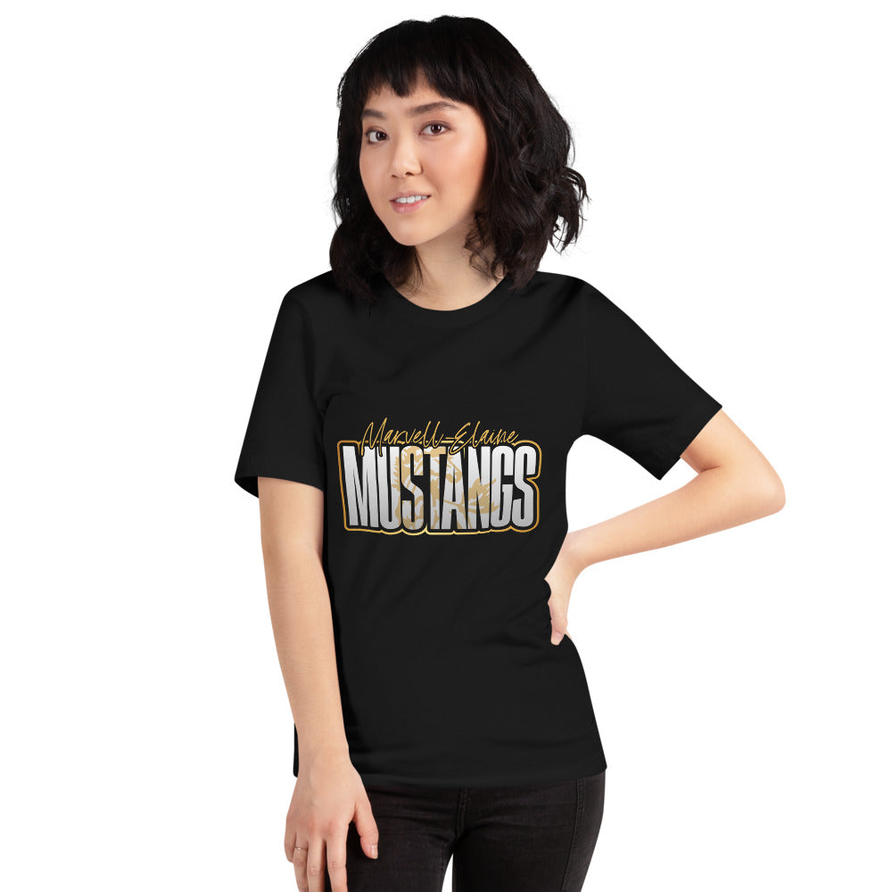 Marvell Elaine Mustangs Short-Sleeve Unisex T-Shirt - ME Customs, LLC