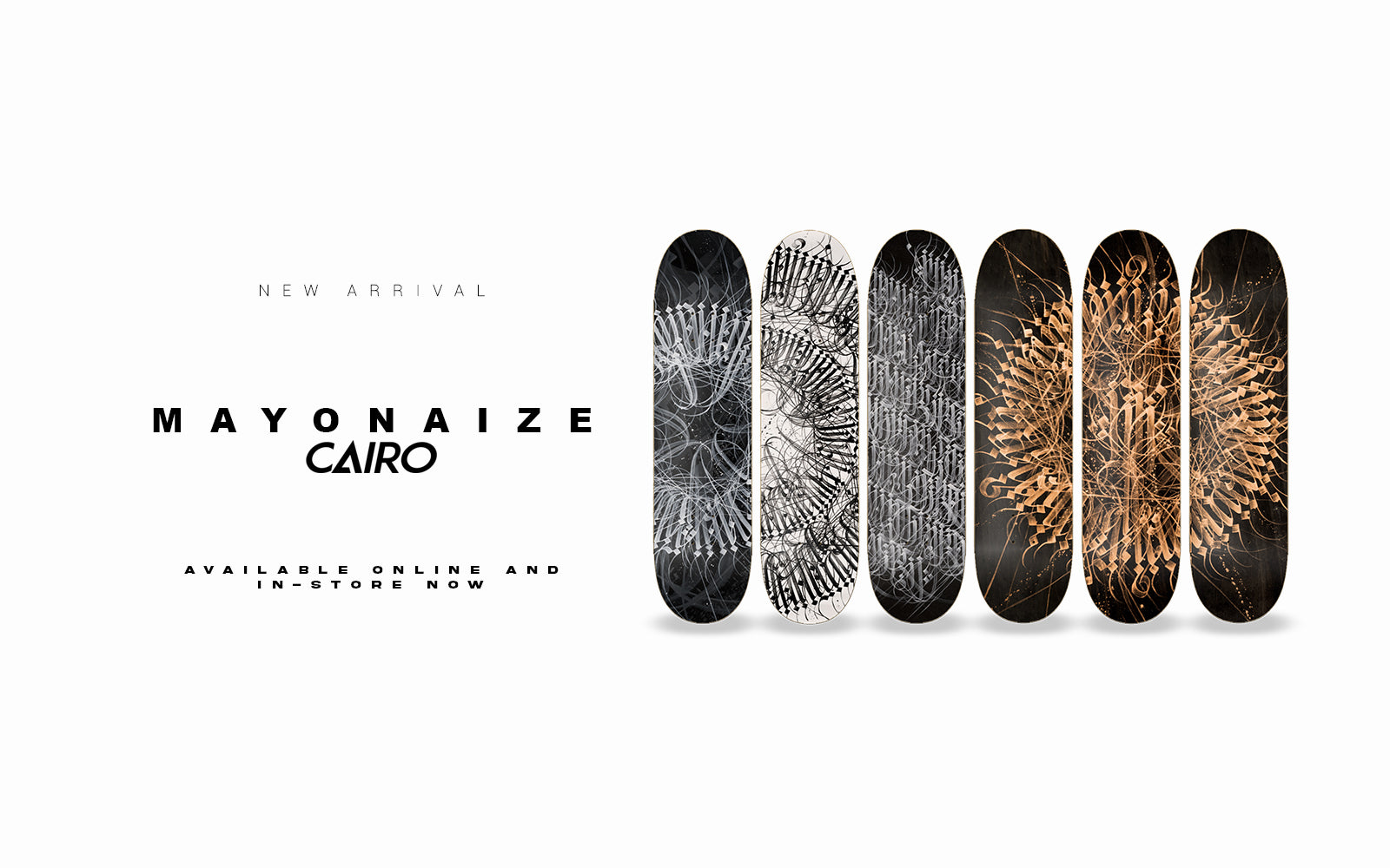 Mayonaize x Cairo Skateboards Collaboration