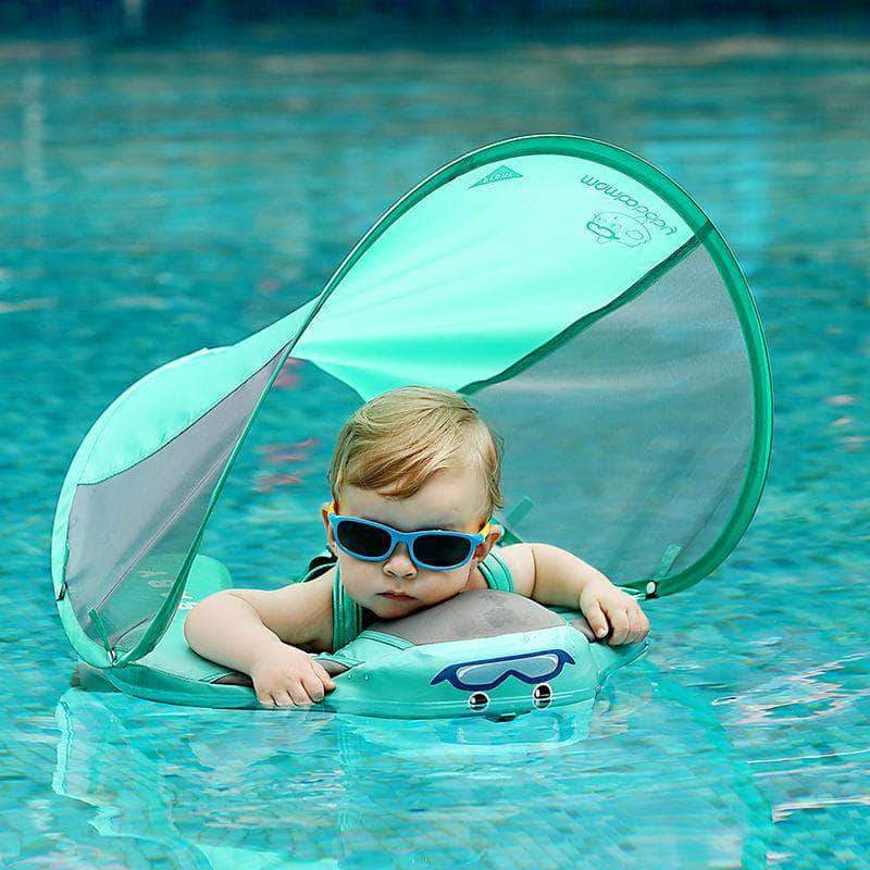 baby floaty with shade