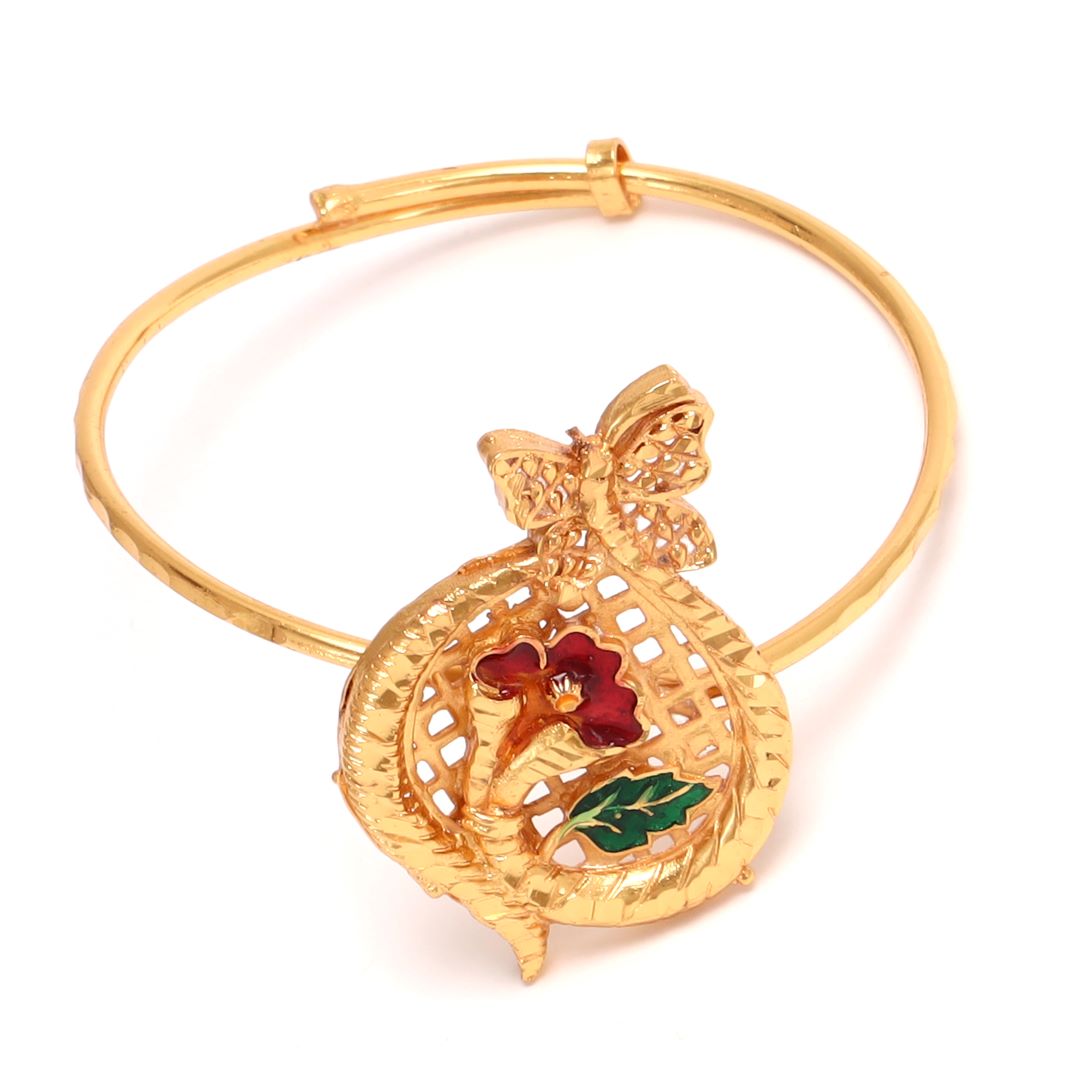 How To Make Bracelet Noa Badhano | 22k Gold Loha Badhano Making | Gold  Jewellery - Nadia Jewellery - YouTube