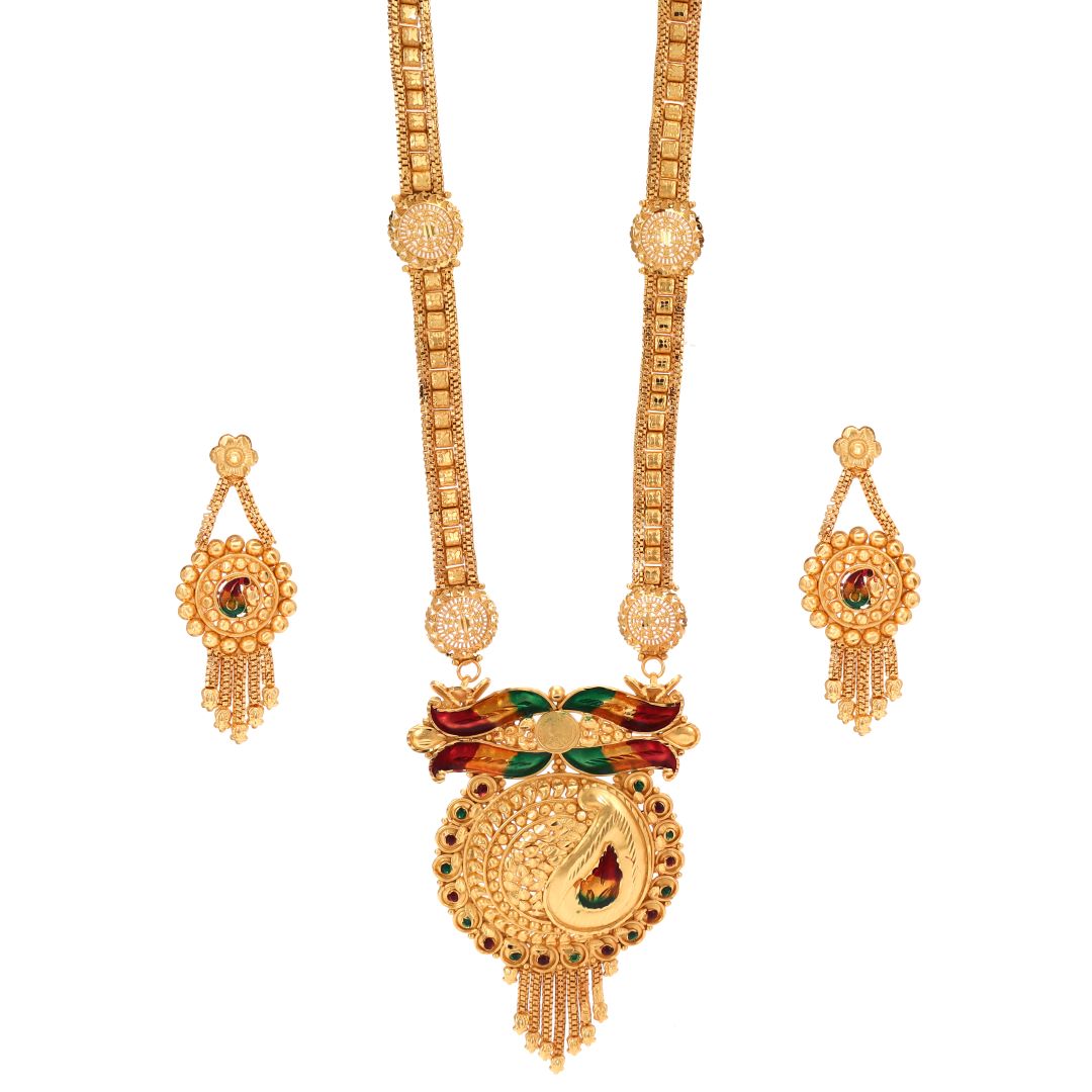 Buy Kalyani Covering Swaga Necklace Set for Women and Girls Online @ ₹400  from ShopClues