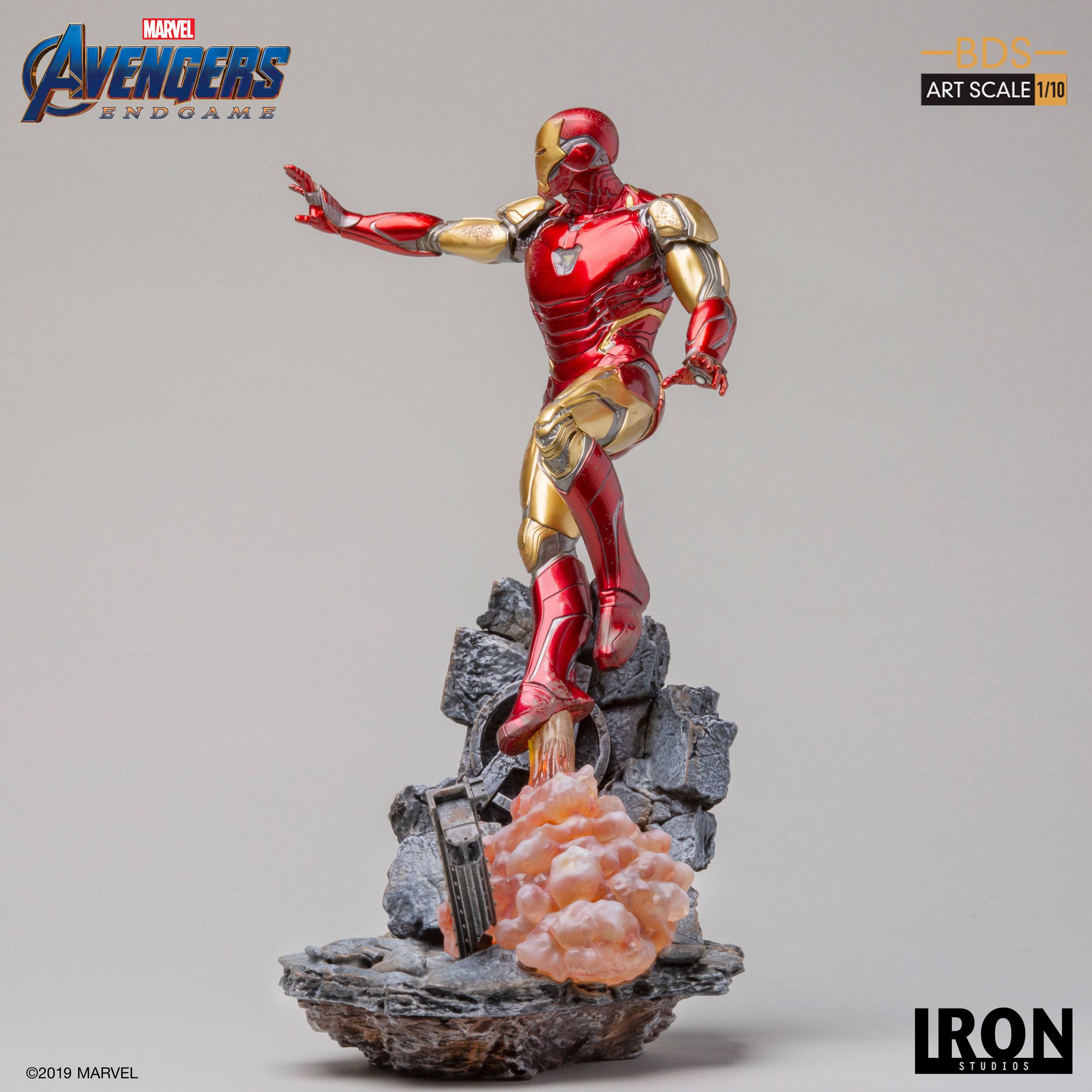 Viento Con rapidez Villano Estatua Iron Man Mark LXXXV (29 cm) - Avengers: Endgame - BDS Art Scale  1/10 | attaboy Collectibles