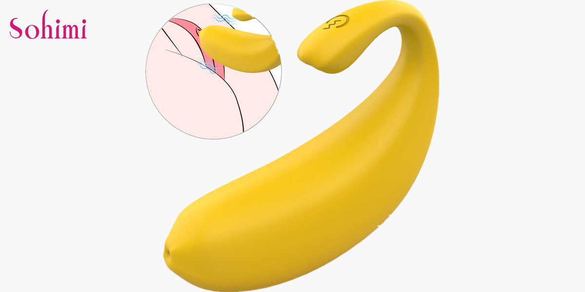 Sohimi banana vibrator sex toy for women