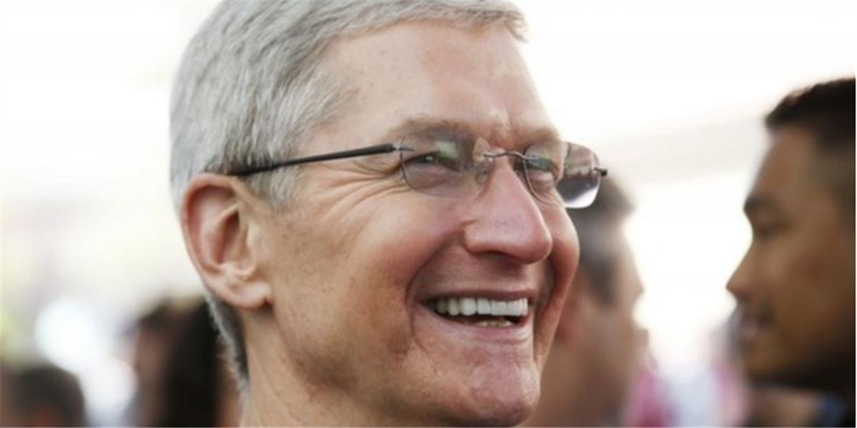 He is Tim Cook