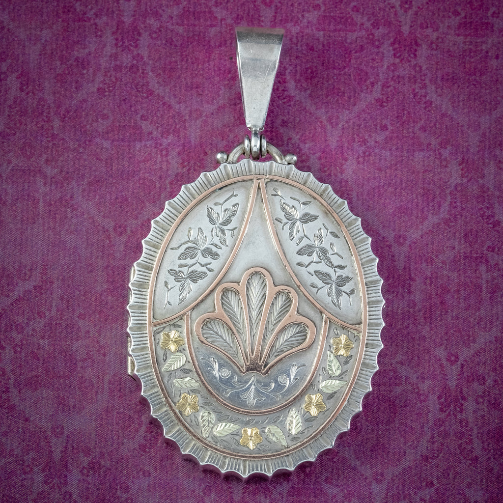 Victorian-Silver-Locket