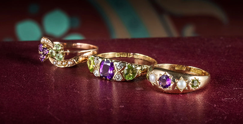 Suffragette Rings