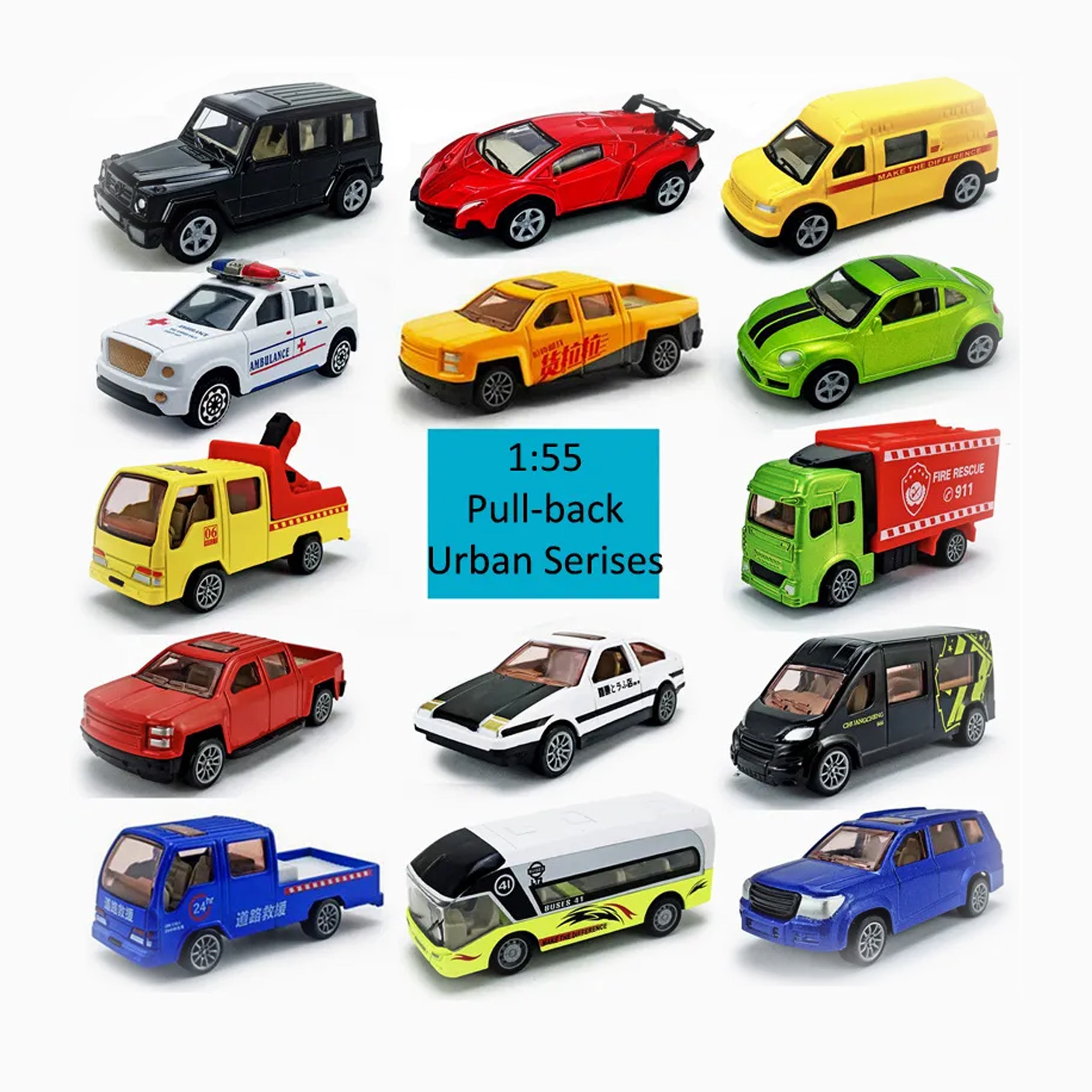 Pocket Car Die Casting Metal Vehicles Racing Car - Durable and Collectible Toy for Kids