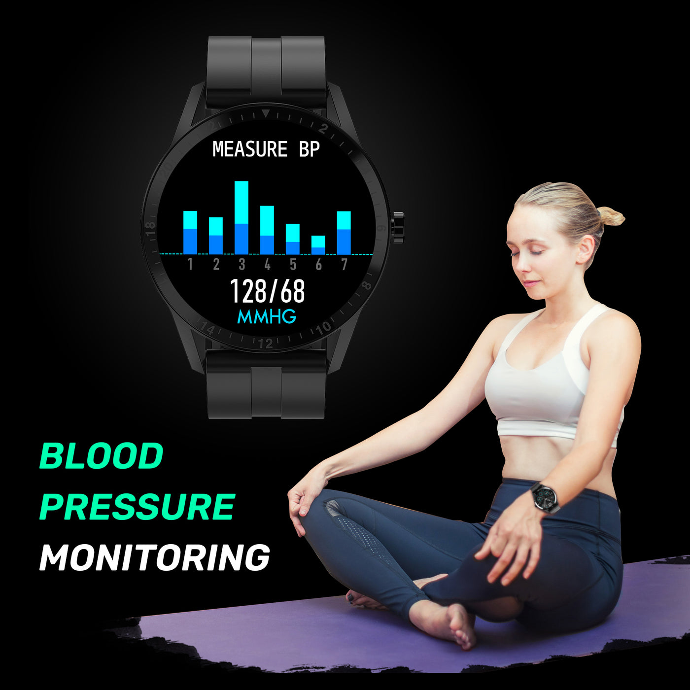 Fire-Boltt Talk Bluetooth Calling Smart Watch (Black)