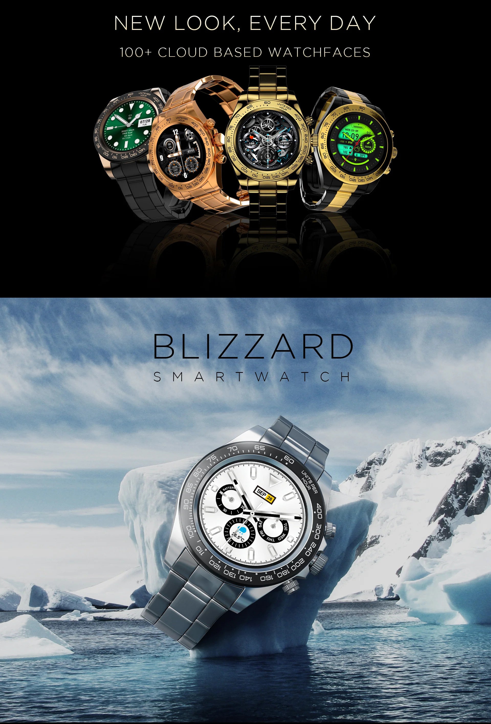 Fire-Boltt Blizzard Luxury Watch With Bluetooth Calling