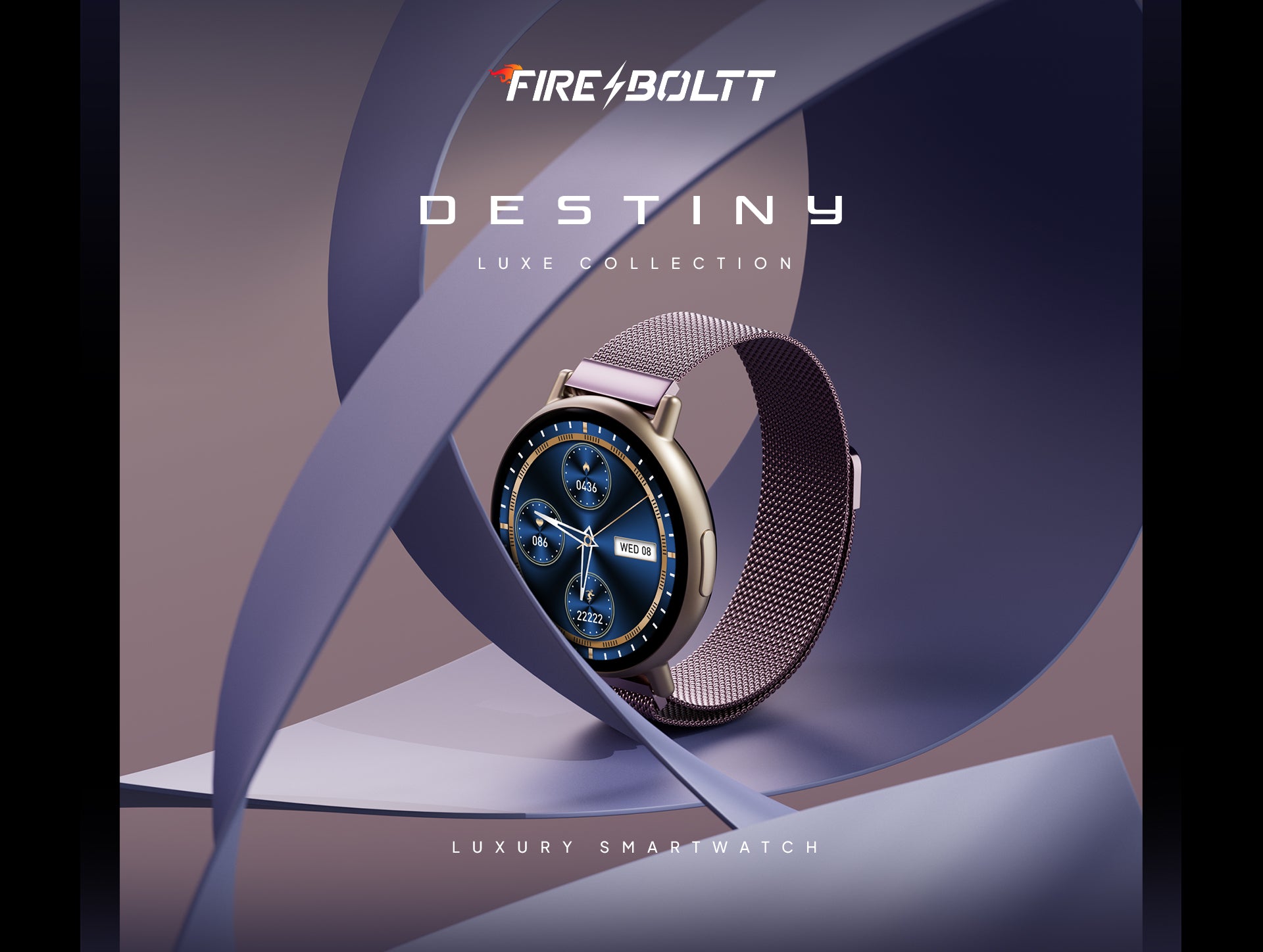 Fire-Boltt Destiny 1.39” Stainless Steel Smartwatch