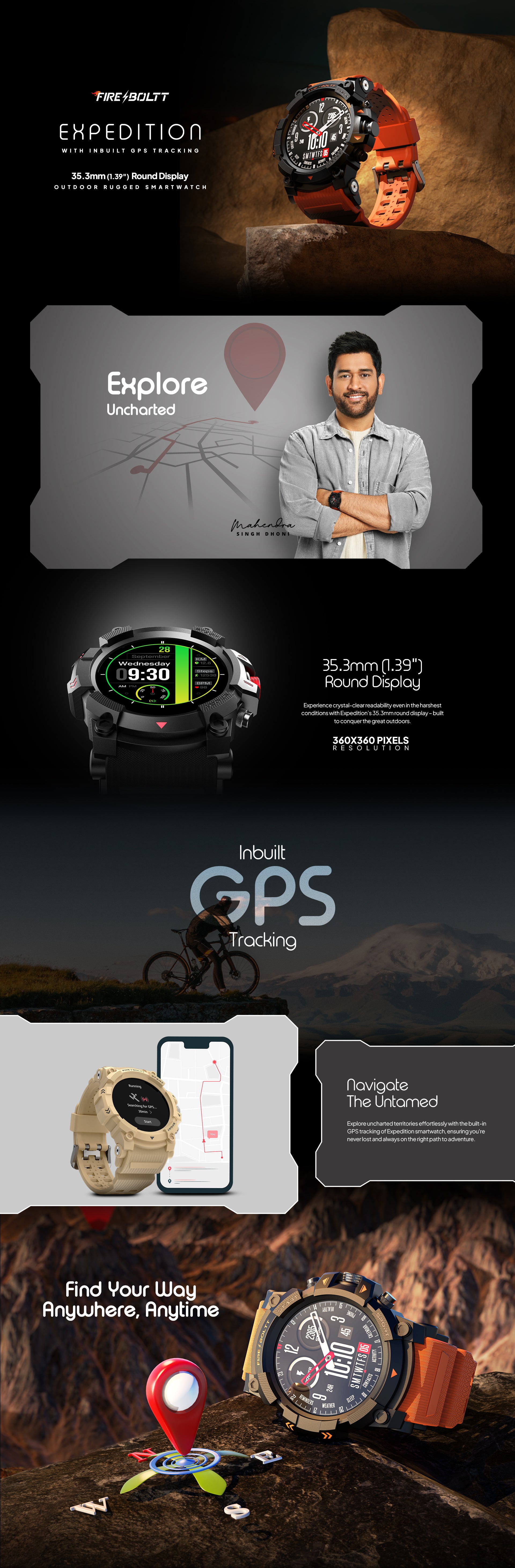 Fire-Boltt Expedition Experience Ultimate Outdoor Adventure With Smartwatch
