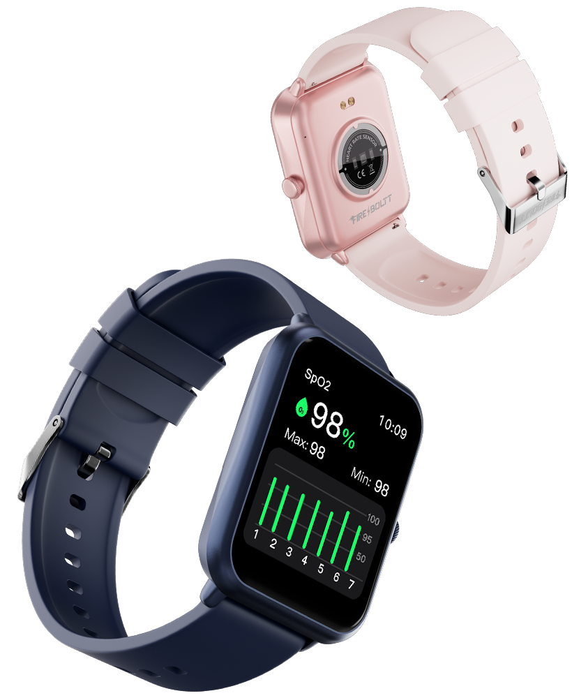 Fire-Boltt Ninja Pro Max Smartwatch (Pink Strap, Free Size)