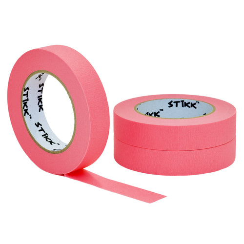 Red Painters Tape 1 x 60 yard ( 24 mm x 55 m ) 3 pack