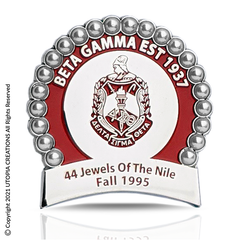 Beta Gamma Fall 1995 Deltaversary Custom Pin by Utopia Creations