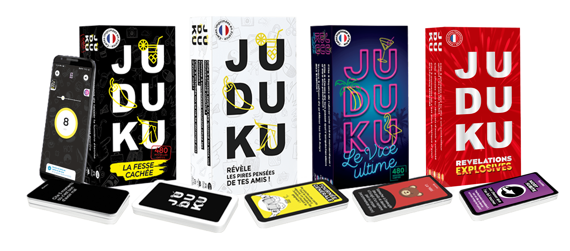 Quatre juduku jeux soirée