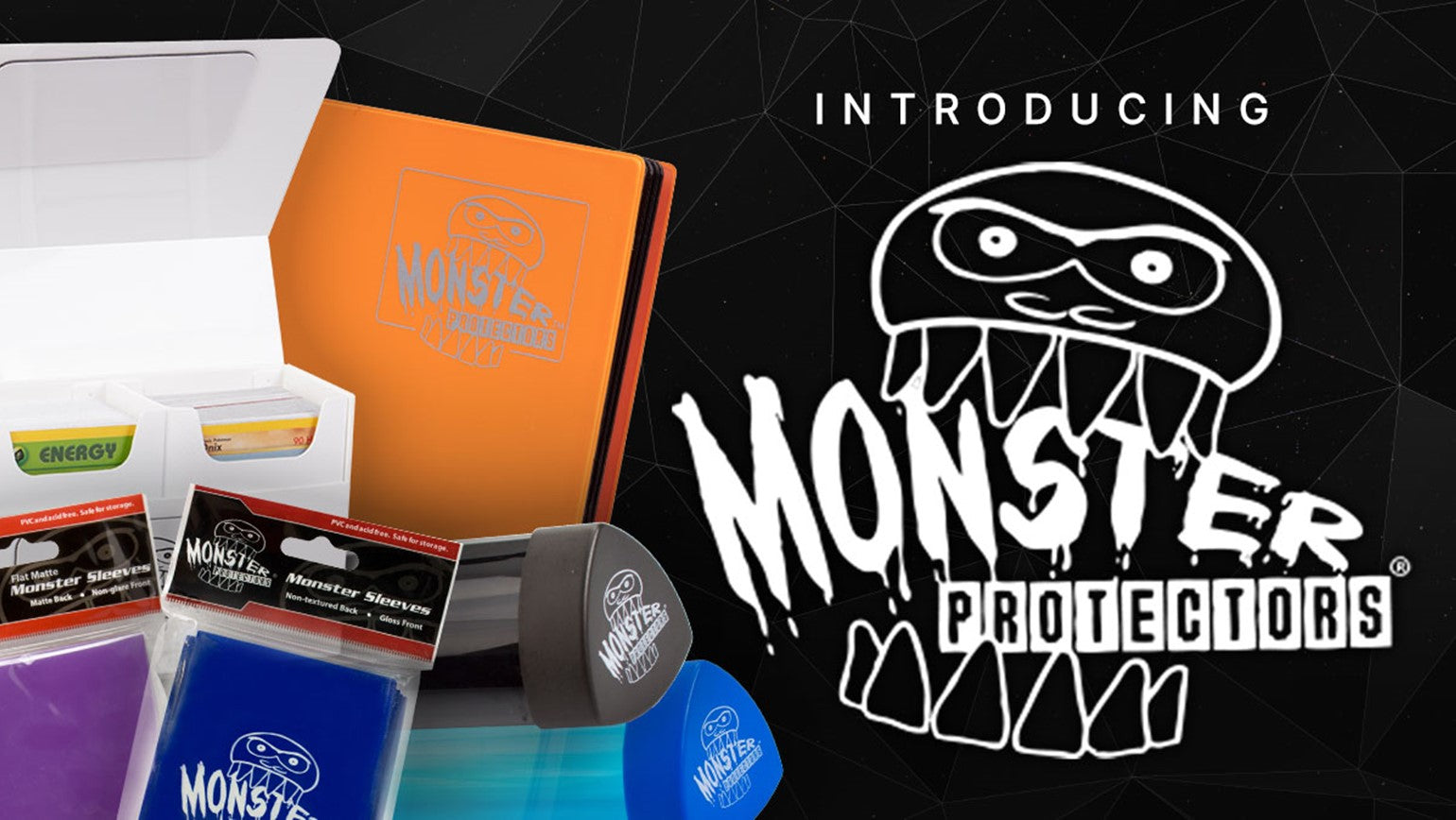 Monster Protectors Sammelkarten Album DinA 6 - Blau