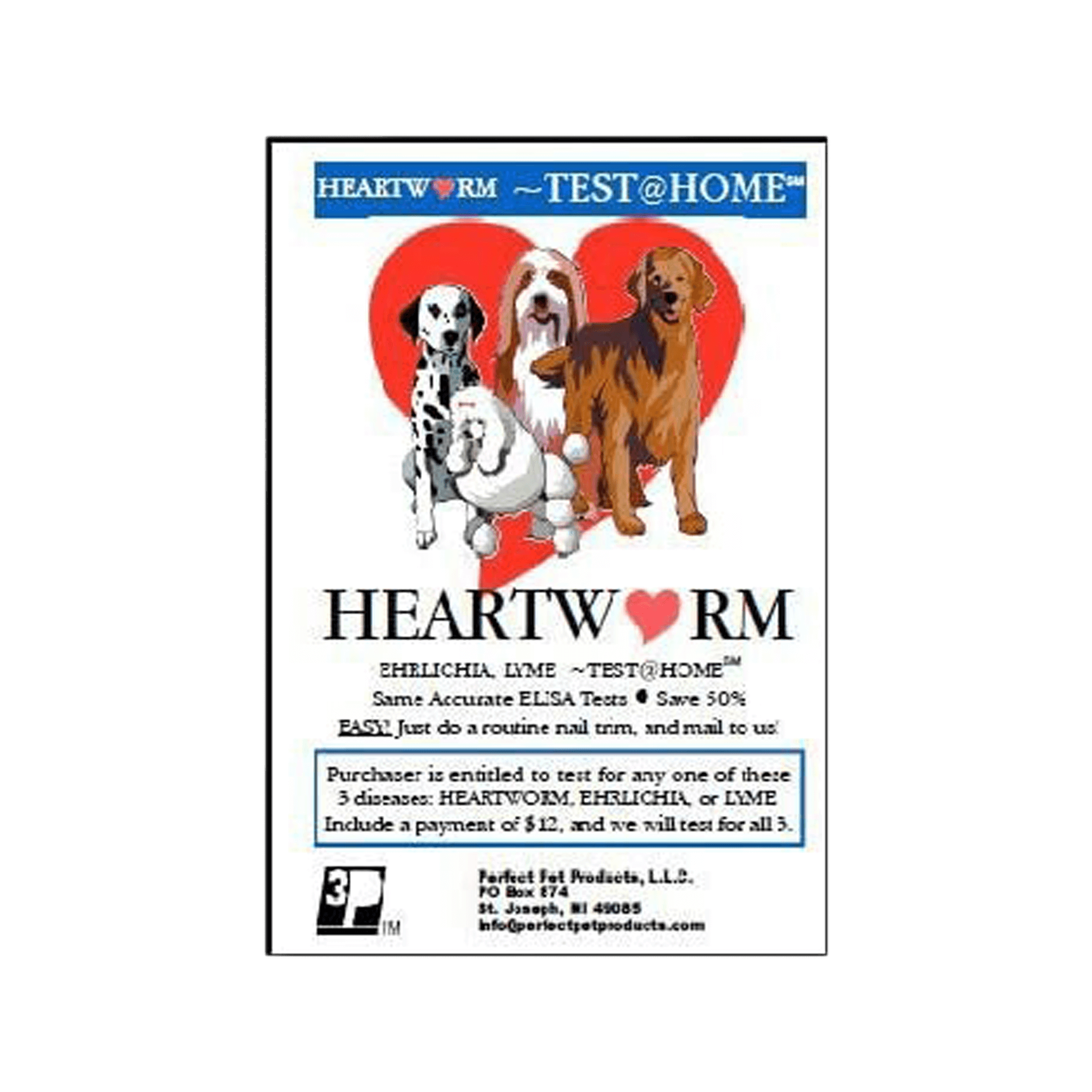 how can i test my dog for heartworms at home