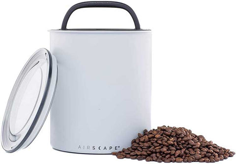 Coffee Canister - Coffee Gator Stainless Steel Coffee Container - Fresher  Beans and Grounds for Longer - Date-Tracker
