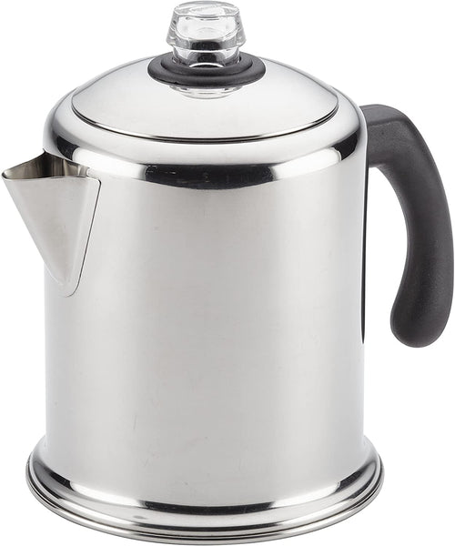 Mixpresso Electric Coffee Percolator , Stainless Steel Coffee Maker ,  Percolator Electric Pot - 10 Cups Stainless Steel Percolator With Coffee  Basket