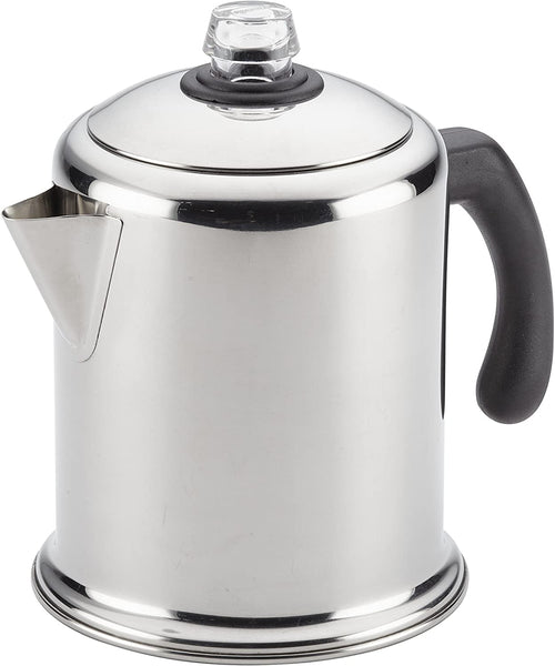 Moss & Stone Electric Coffee Percolator , Camping Coffee Pot